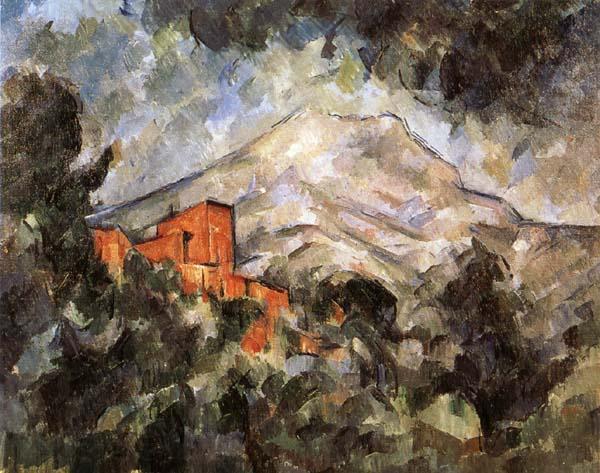 Paul Cezanne La Montagne Sainte-Victoire et le Chateau Noir Spain oil painting art